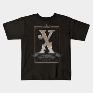 Letter X Kids T-Shirt